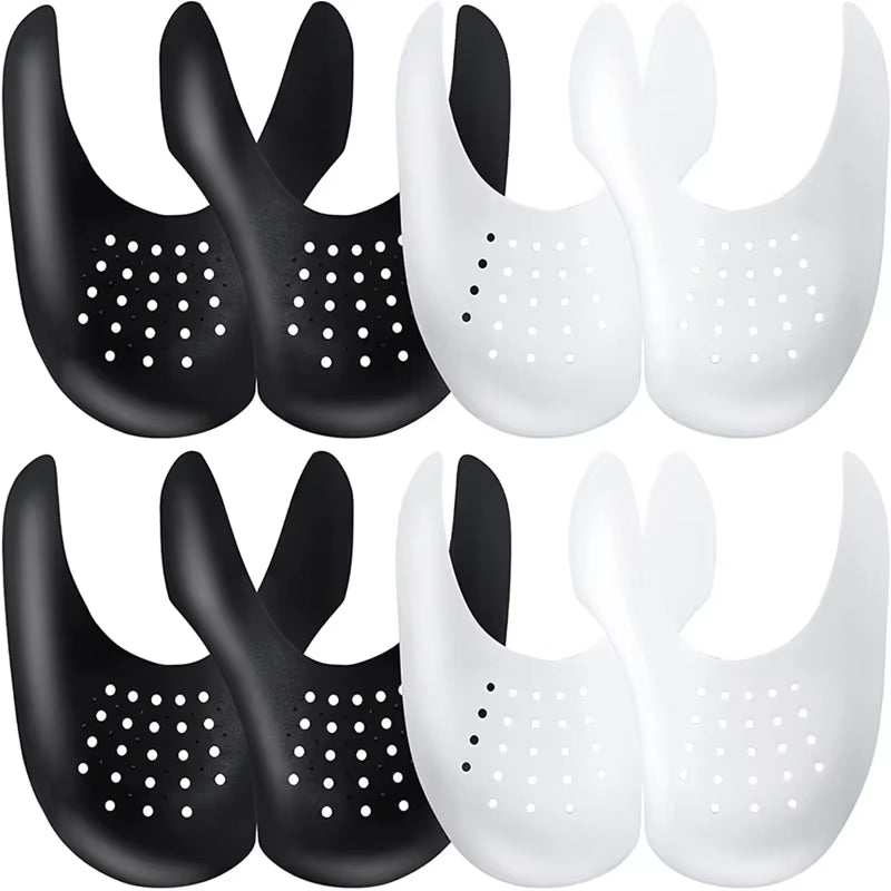 4Pcs Crease Protector Shoe Head Stretcher Sneaker anti Crease Wrinkled Fold Shoe Support Toe Cap Sport Crease Protector Dropship