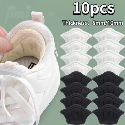 5Pairs Insoles for Shoes Patch Heel Pads for Sport Shoes Adjustable Size Feet Pad Insole Heel Protector Back Sticker Shoe Pad