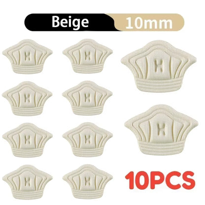 5Pairs Insoles for Shoes Patch Heel Pads for Sport Shoes Adjustable Size Feet Pad Insole Heel Protector Back Sticker Shoe Pad