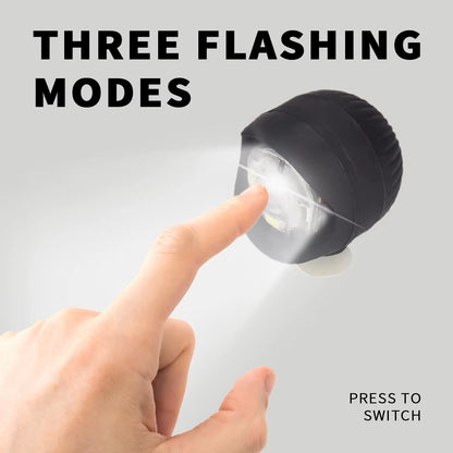 2Pcs PVC LED Shoe Lights Charms Accessories for Night Rides, Walks & Dog Walks,Shoes Charms, 3 Lighting Modes